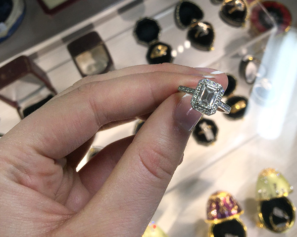 One Carat Emerald Cut Diamond Ring | Diamond Rings